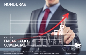 Encargado Comercial Honduras